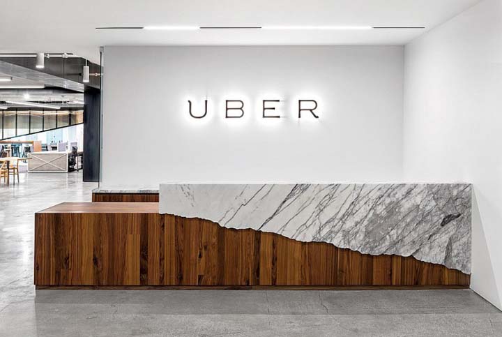 UBER(優(yōu)步)公司背景墻設(shè)計(jì)